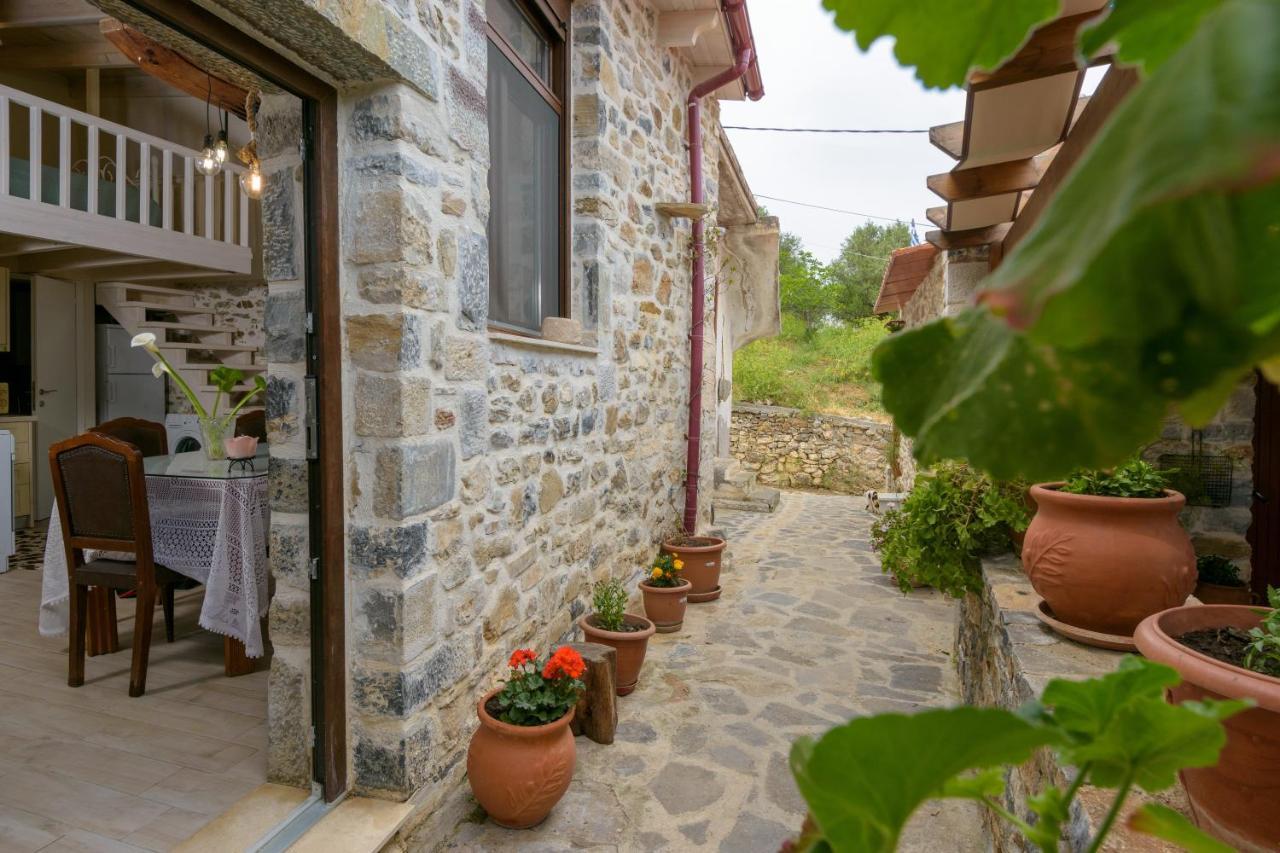Platipodi Stone House Villa Nikithianos Eksteriør bilde
