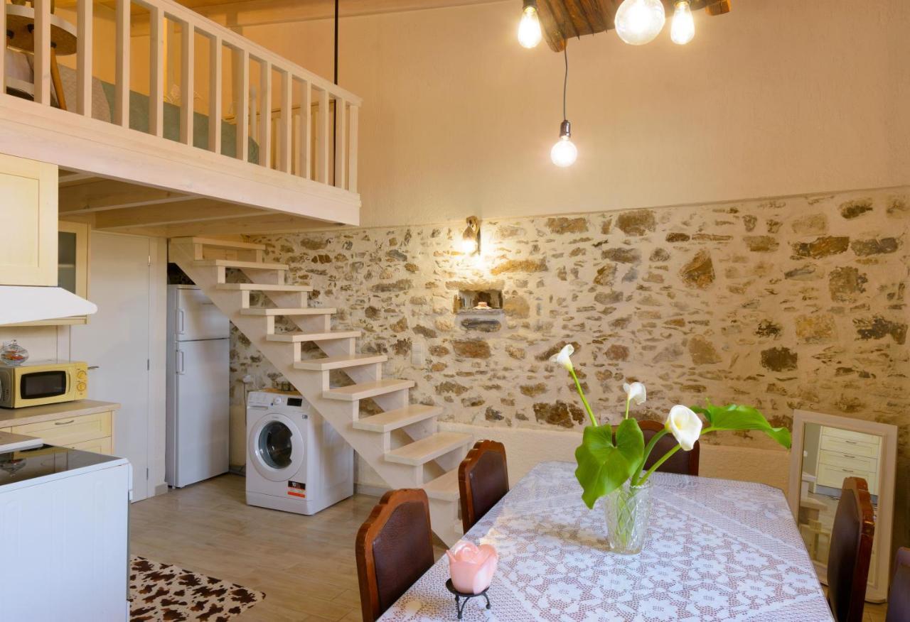Platipodi Stone House Villa Nikithianos Eksteriør bilde