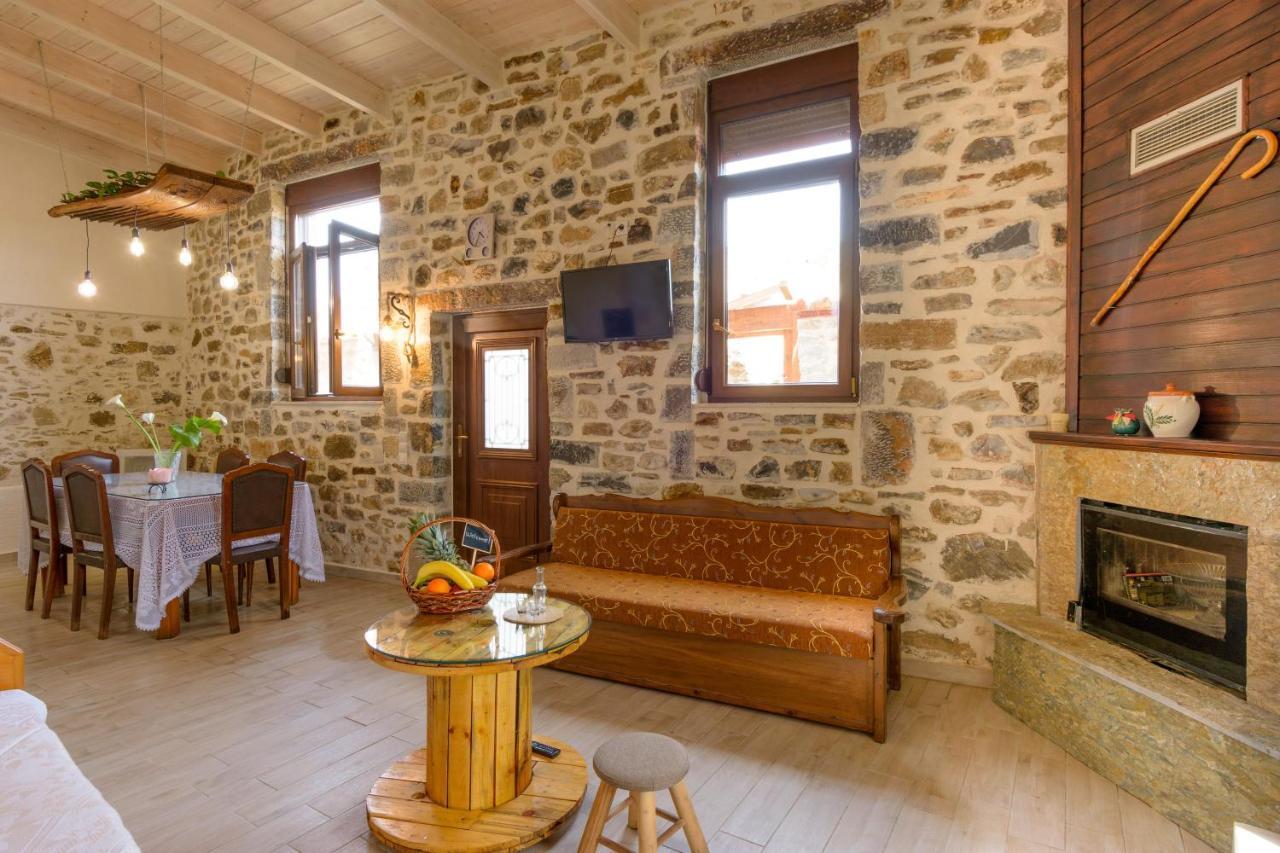 Platipodi Stone House Villa Nikithianos Eksteriør bilde