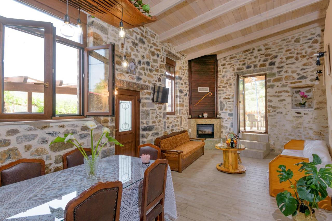 Platipodi Stone House Villa Nikithianos Eksteriør bilde